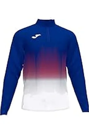 Joma Elite Sudadera Running, Niños, Royal-Blanco, 4XS-3XS