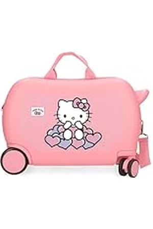 Hello Kitty Hearts & Dots Maleta Infantil 45x31x20 cms Rígida ABS 24,6L 1,8 kgs 4 Ruedas Equipaje Mano