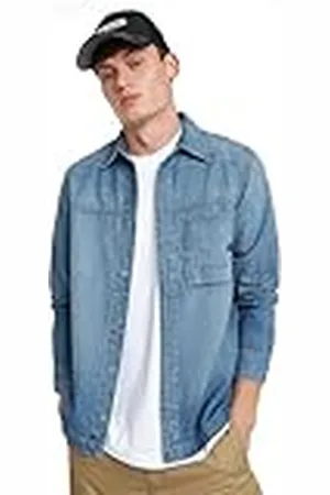 G-Star Para Hombre 1-Pocket Regular Denim Shirt LS, , M