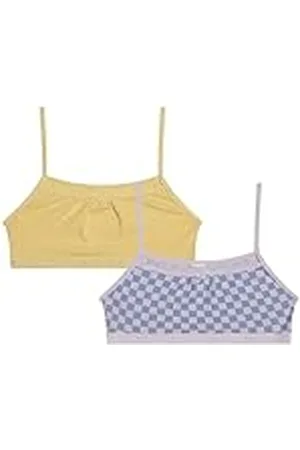 Dim Conjunto de Sujetador con Bolsillos de algodón para niña x2