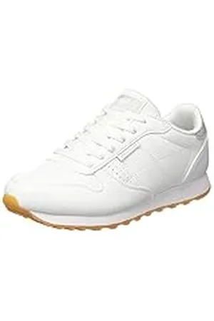 Skechers OG 85 OLD SCHOOL COOL, Zapatillas altas para Mujer, White Duraleather/ Silver Glitter Trim, 38.5 EU (25.5 cm)