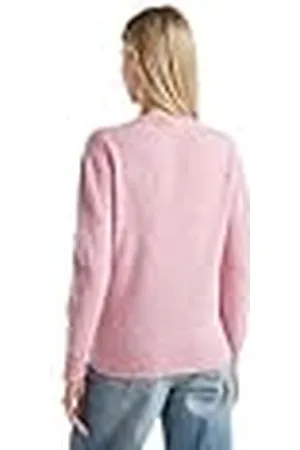 Benetton Jersey G/C M/L 103me1n23 Suéter, Rosa, XL para Mujer