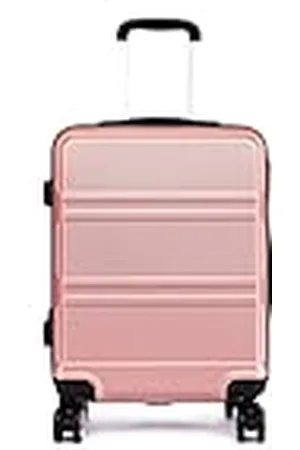 Kono Maleta de Mano para Equipaje Carcasa Dura ABS súper Ligero para Llevar Equipaje Estuche de Viaje con 4 Ruedas giratorias (Ciruela)