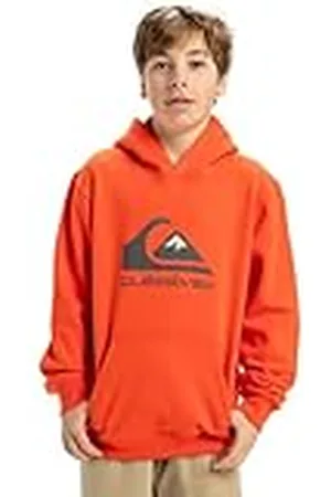 Quiksilver Big Logo Hoodie Jersey de Forro Polar - Niño