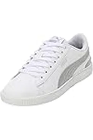 PUMA Vikky V3 Nova Jr, Zapatillas, Blanco Plata, 36 EU