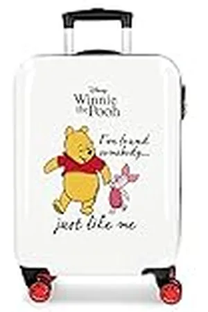 Disney Winnie The Pooh Maleta de cabina 38x55x20 cms Rígida ABS Cierre de combinación lateral 34L 2 kgs 4 Ruedas dobles