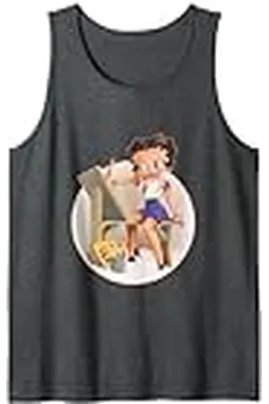 Betty Boop Pin-Up Pintora Artista Camiseta sin Mangas