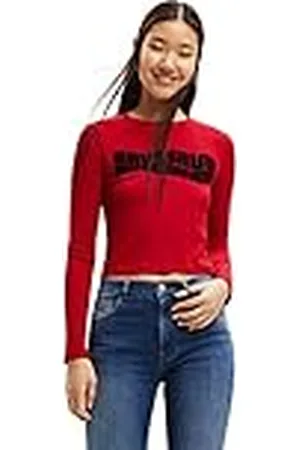 Desigual TS_SANDRINI 3014 Scarlet Camiseta, , M De Las Mujeres