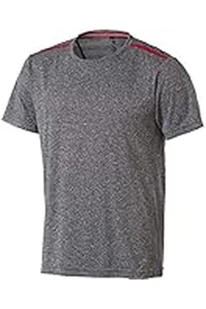 energetics Malin Camiseta, Hombre, Grey Dark/Melange, Small