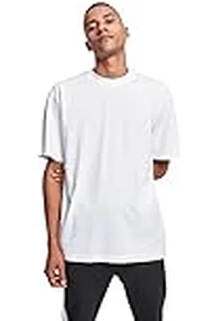 Urban classics Camiseta básica de Manga Corta de Hombre, Cuello Redondo Normal, de algodón Grueso, Largo Oversize, Distintos Colores, Tallas S-6XL