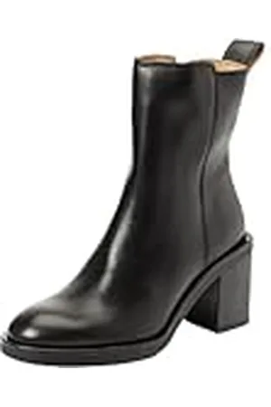 HUGO BOSS Camy_Bootie70_C, botín Mujer, Black, 36 EU