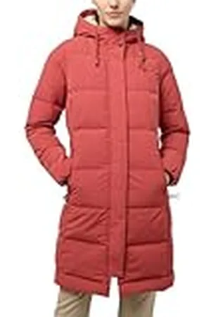 Jack Wolfskin Nordlicht Coat W Chaqueta de Plumas, Coral Rojo, Extra-Small para Mujer