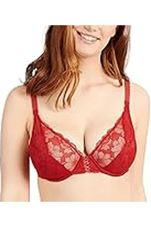 Sans Complexe Passion 73aag80 Soporte de Garganta con armazones, Rojo Escarlata, 100D para Mujer