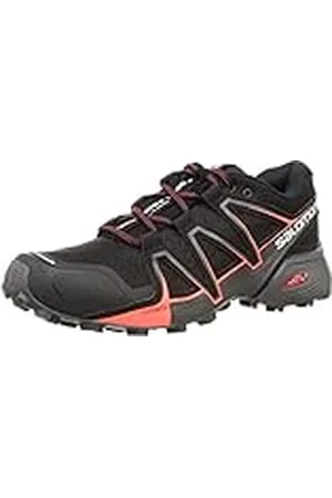 Salomon Speedcross Vario 2 Zapatillas de Trail Running para Mujer, Agarre en todo tipo de terreno, Sujeción del pie, Protección, Black, 39 1/3