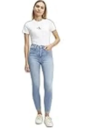 Calvin Klein Jeans High Rise Super Skinny Ankle J20J221583 Pantalones, , 29W para Mujer