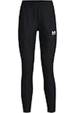 Under Armour UA Challenger Pique Pant Pantalón deportivo para mujer, pantalones largos deportivos de secado rápido, color /blanco