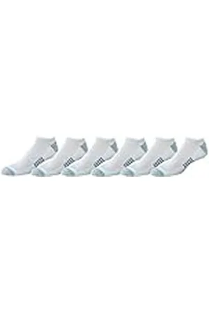 Amazon Calcetines Deportivos Invisibles de algodón Acolchados Transpirables y cómodos de Alto Rendimiento Hombre, 6 Pares, , 41-45