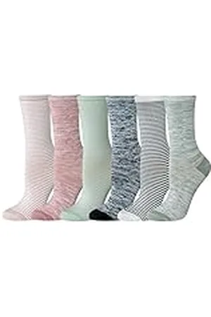 Amazon Calcetines Largos Informales Mujer, 6 Pares, , 36-39.5