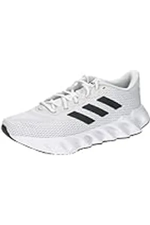 adidas Switch Run Running Shoes, Zapatillas para Correr Hombre, Cloud White/Core Black/halo Silver, 43 1/3 EU
