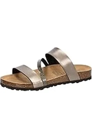 LICO Bioline Glitter, Zuecos Mujer, , 38 EU