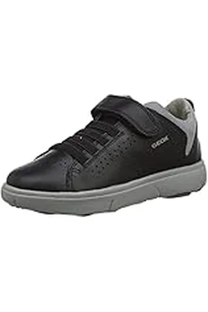 Geox J Nebcup Boy B, Sneakers para Niño, Multicolor (Black/Grey), 37 EU