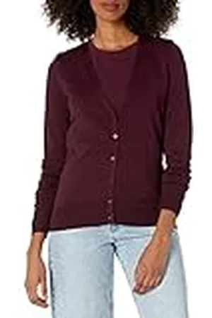 Amazon Jersey Ligero con Cuello de Pico (Disponible en Tallas Grandes) Mujer, , XXL