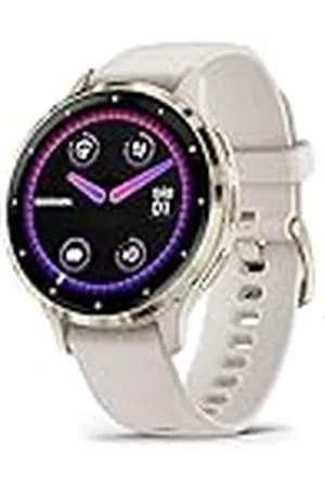 Garmin Venu 3S, Smartwatch Premium con GPS, AMOLED, Funciones avanzadas de Salud y Forma física, más de 30 Aplicaciones Deportivas, 10 días de autonomía, Gris Gold