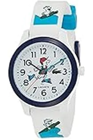 Lacoste Reloj Analógico de Cuarzo para Niños con Correa en Silicona Blanco - 2030029