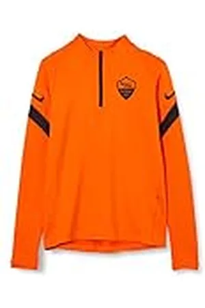 Nike Roma YNK Dry Strke Dril Top Cl Long Sleeved t-Shirt, Unisex niños, Safety Orange/Black/Black no sponsor-3rd, L