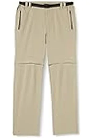 CMP Pantalón de hombre elástico con cremallera, Corda, 56