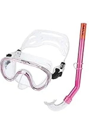 SEAC Marina Set máscara y Tubo, Junior Unisex, Transparente/