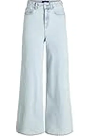 JJXX Jxtokyo Wide HW Jeans R6084 Dnm Sn, Azul, 31W x 32L para Mujer