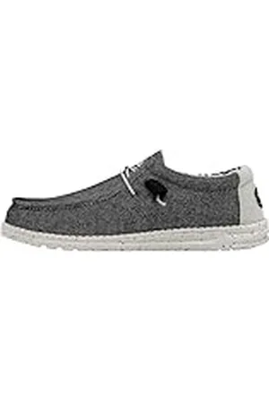 Hey dude HEYDUDE Wally Stretch Canvas - Zapatos Estilo Mocasín para Hombre, , 41