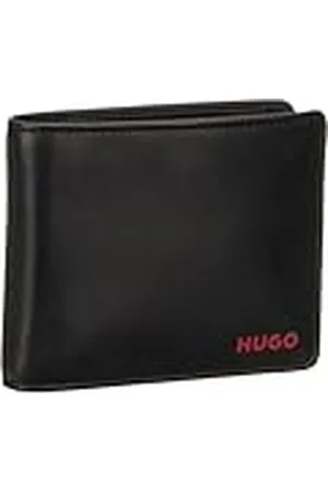 HUGO BOSS ONESI Subway Trifold - Cartera para Hombre, Color Negro