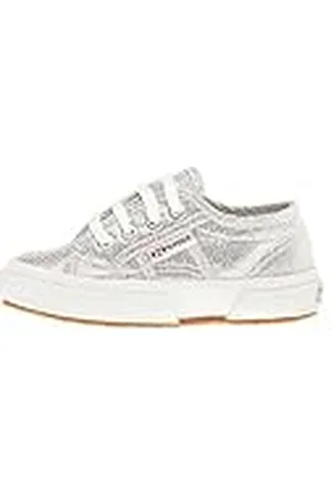 Superga 2750 Lameb, Zapatillas de Tela Infantil, Plateado (Silber 031), 18 EU