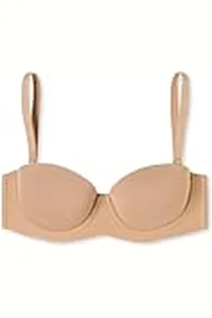 Schiesser Bandeau-BH mit Abnehmbaren Trägern und Gleitenden Cups Single Jersey-Unique Micro Sujetador, , 80 / B Mujeres