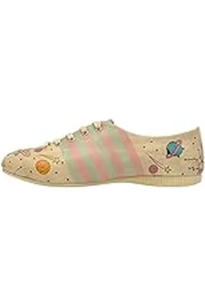 Dogo Oxford Plana Mujer, Multicolore, 37 EU