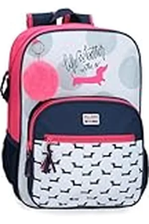 Roll Road Teckel Mochila Escolar Adaptable a Carro 30x38x12 cms Poliester 13,68L