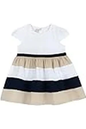 chicco Vestido Bebé de Manga Corta, Ideal para Eventos, Fiestas u Otras Ocasiones, Designed in Italy, Ropa Bebé Niña 0-24 Meses, Idea Regalo Nacimiento