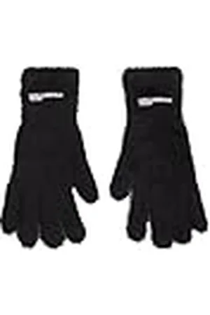 Karl Lagerfeld Para Mujer, Guantes con Logo Peludo, , Pequeños