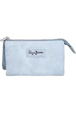 Pepe Jeans Jana Monedero Tres Compartimentos 17,5x9,5x2 cms Poliéster con Detalles en Piel Sintética by Joumma Bags