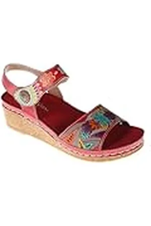 LAURA VITA Facscineo 02, Sandalias Peeptoe Mujer, , 36 EU
