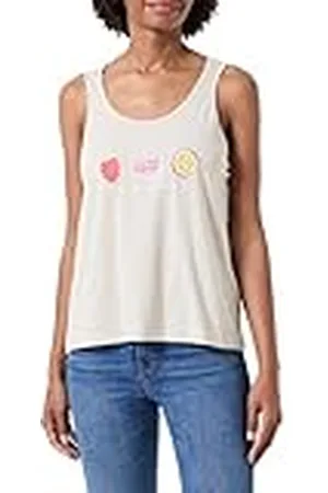 ONLY Onlhenny Life Reg S/L Tank Top Box Jrs Camiseta, , L para Mujer