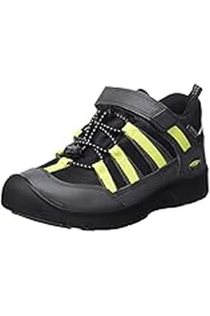 Keen Hikeport 2 Low Waterproof, Botas para Senderismo, Black/Evening Primrose, 30 EU