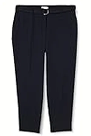 Tommy Hilfiger Fluid Twill Michelle Taper Pant Pantalones Tejidos, Azul (Cielo del Desierto), 46 para Mujer