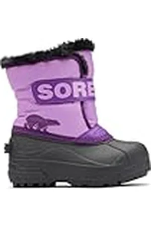 sorel Snow Commander Boot, Botas Unisex-niño, Gumdrop/Violeta Morado, 8 US Little Kid