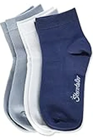 Sterntaler Sneaker-Söckchen 3er-Pack Bambus Medias, , 34 para Bebés