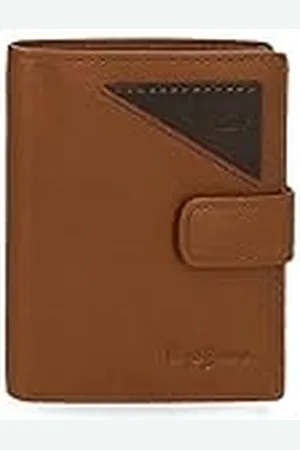 Pepe Jeans Striking Cartera vertical con cierre de clic Beige 8,5x10,5x1 cms Piel