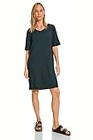 CECIL B144112 Vestido Seersucker Estructura, Color , M Mujeres