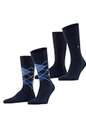 Burlington Everyday Mix Multipack M So algodón estampados 2 pares, Calcetines Hombre, , 40-46